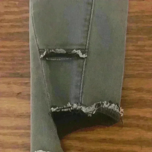 ARTICLES OF SOCIETY gray skinny jeans distressed sz 24 (00) Exc Con - Picture 4 of 7
